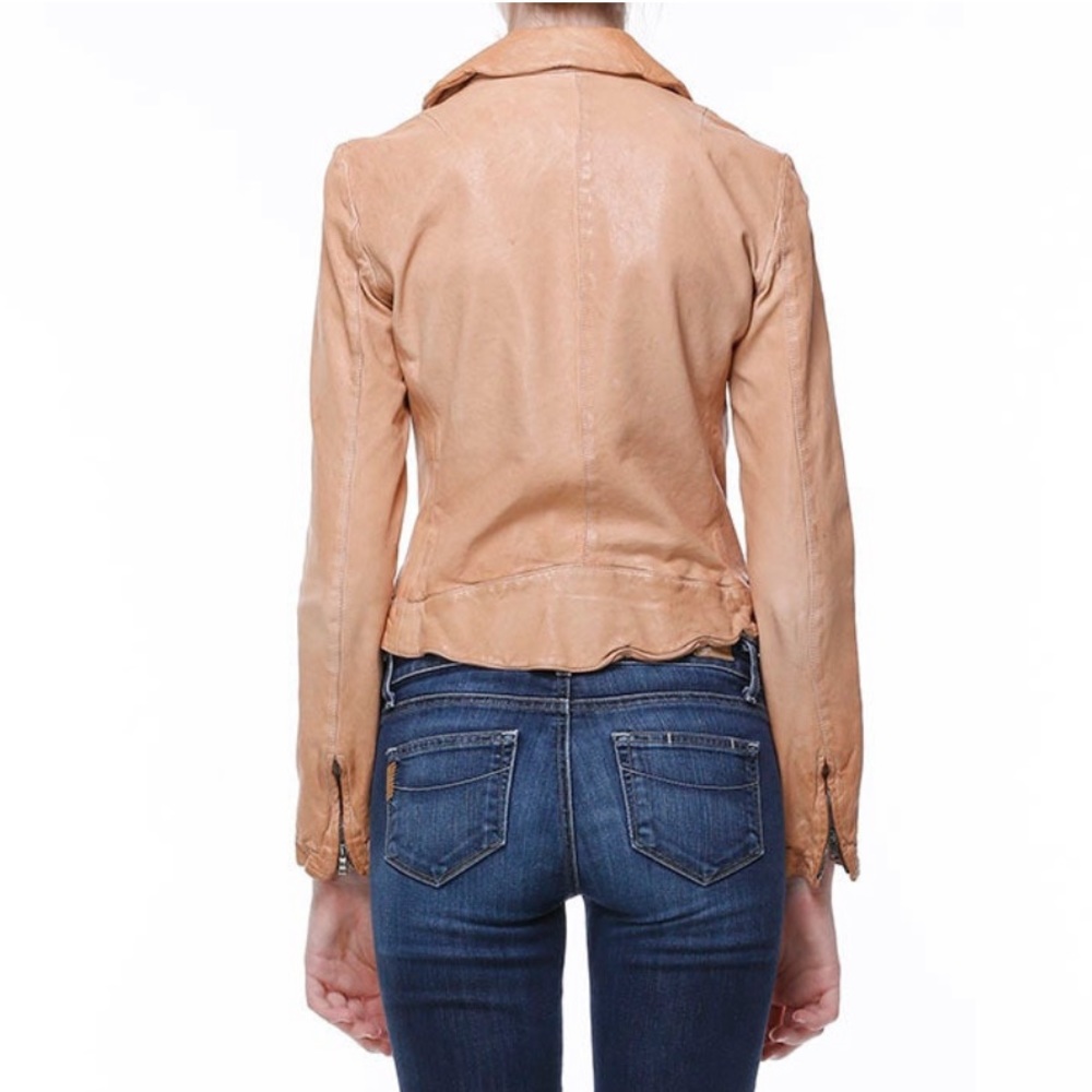 Dolce&Gabbana distressed leather moto jacket - Picture 10 of 16